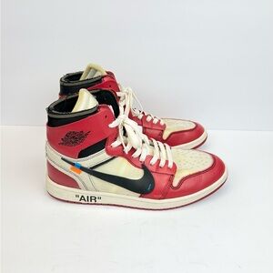 Men High Top Sneakers Size 11 Multi Color Brand Unknown 
Red and White Sneakers